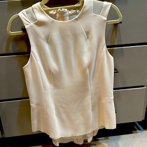 rag & bone Ivory Sleeveless Top